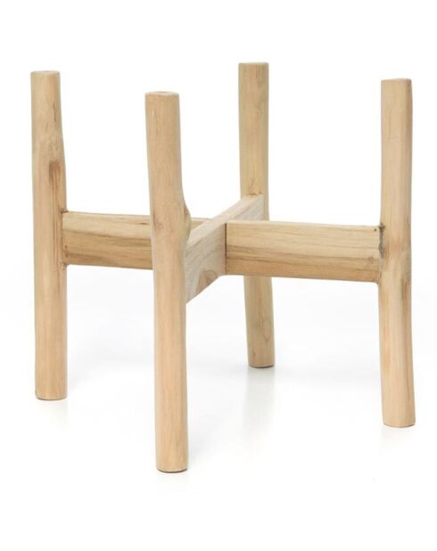 Jardinière Chalk Bas gris/beige - D.28xH.36 cm