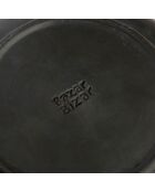 Assiette creuse brulée noire - D.22 cm