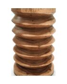 Tabouret Galapagos beige - D.30xH.45 cm