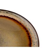 4 Assiettes plates Comporta marron - D.28 cm
