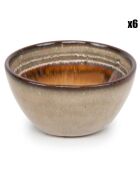 6 Petits bols Comporta multicolores - D.6xH.3.5 cm