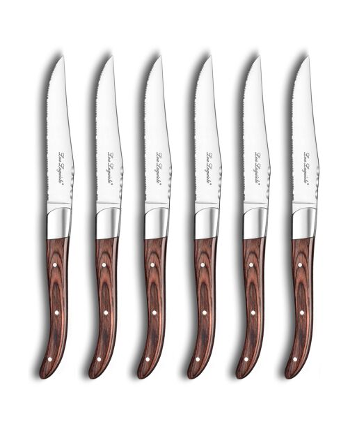 6 cuchillos para carne Royal Graywood