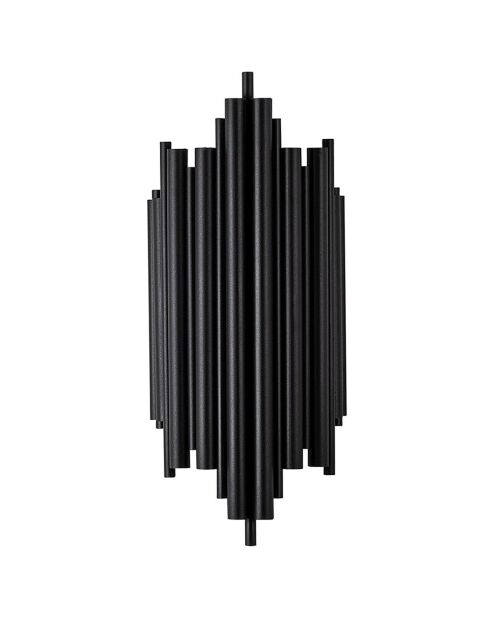 Reis Wandlampe schwarz - 18x40x8 cm