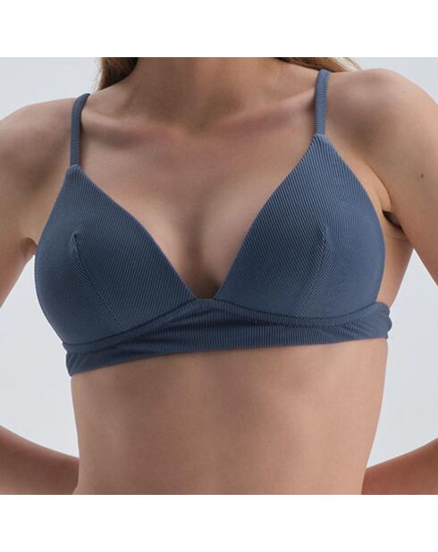 Haut de maillot de bain Sylvie bleu marine