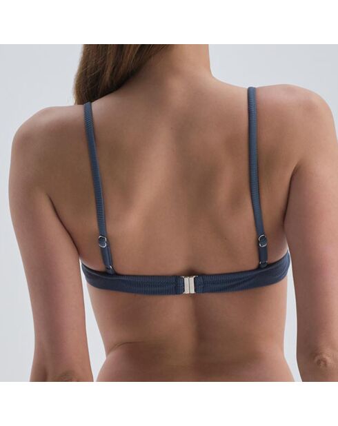 Haut de maillot de bain Sylvie bleu marine