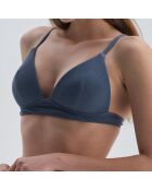 Haut de maillot de bain Sylvie bleu marine