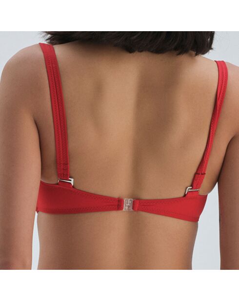 Haut de maillot de bain Mia rouge