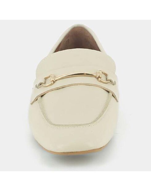 Mocassins en Cuir Marc beiges