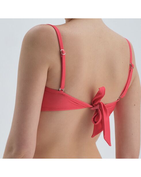 Haut de maillot de bain Lisa rouge