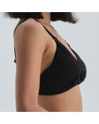 Haut de maillot de bain Lily noir