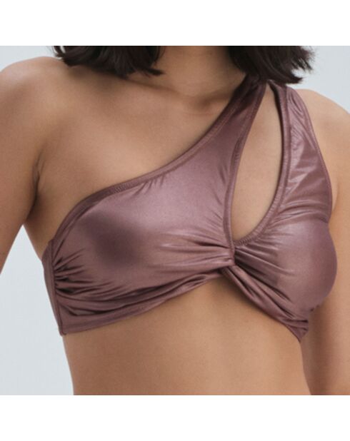 Mathilda bronzen badpaktop