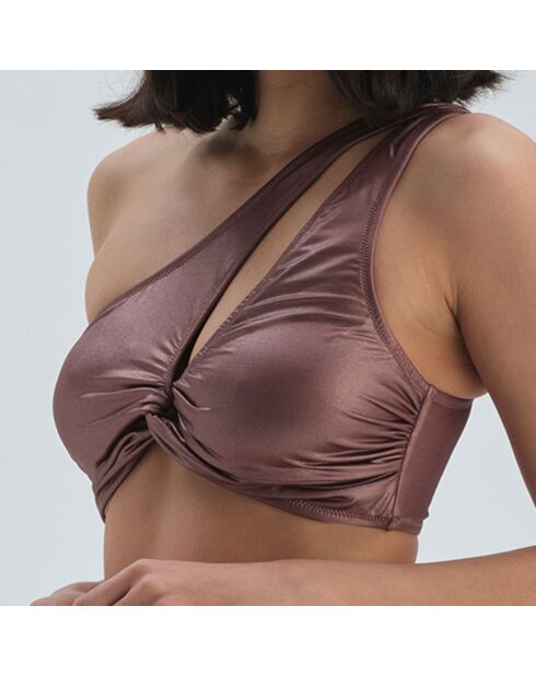 Mathilda bronzen badpaktop