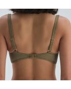 Haut de maillot de bain Sandrine vert