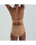 Maillot de bain 1 pièce Luna camel