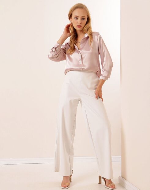Chemise Huaw beige