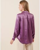 Chemise Huaw violette