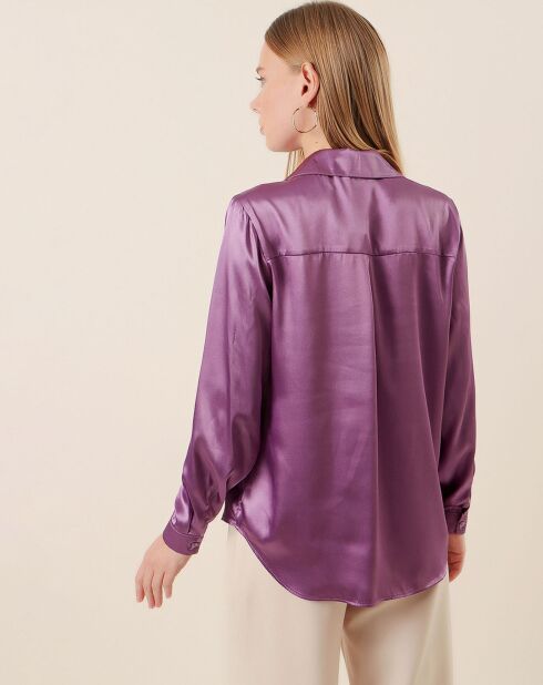 Chemise Huaw violette
