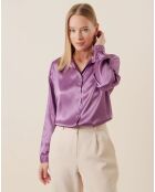 Chemise Huaw violette