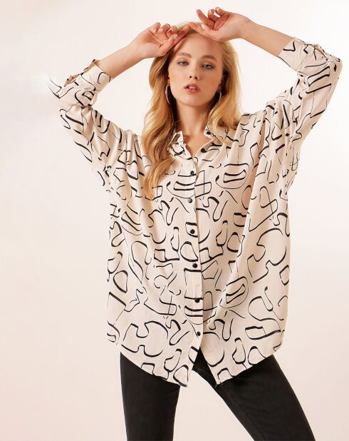 Chemise Charlotte crème