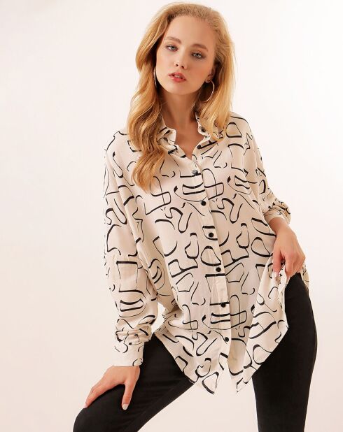 Chemise Charlotte crème