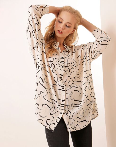 Chemise Charlotte crème