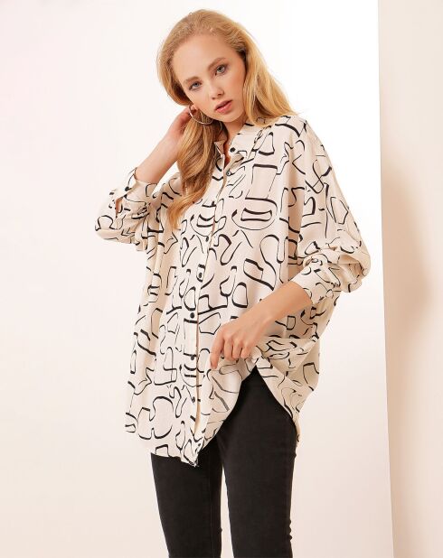 Chemise Charlotte crème