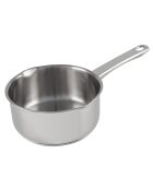 Graue Induktionsbratpfanne für den täglichen Gebrauch - D. 33x17,5 cm