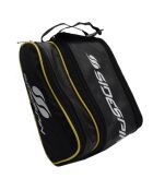 Schwarzer Kosmetikbeutel