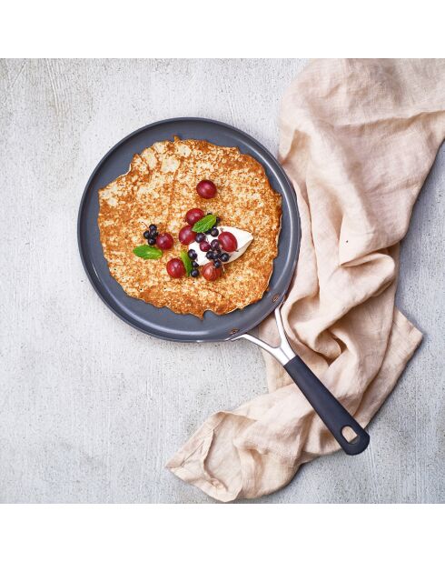 Cerapro Induktions-Kreppmaschine aus Terrakotta - D. 45x26 cm