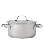 Daily Induction Kochtopf mit grauem Deckel - D. 27x20 cm