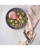 Cerapro Induktionsbratpfanne aus Terrakotta, D. 50,5 x 29 cm