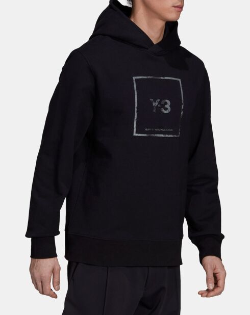 Y3 hoodie met zwart logo