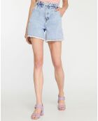 Short en Jean Aya bleu denim