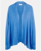 Cardigan  100% Cachemire Cosy bleu