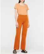 Pantalon en Laine mélangée Padro orange