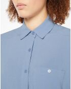 Chemise Paros bleu moyen