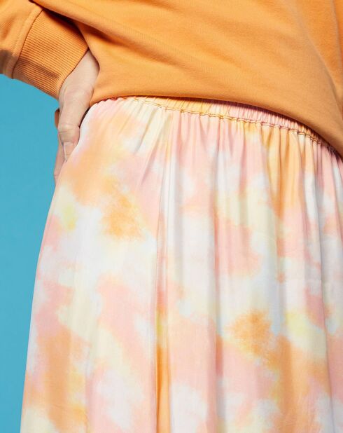 Jupe Polly tie & dye multicolore
