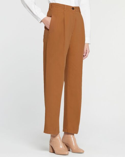 Pantalon Piega Canvas marron clair