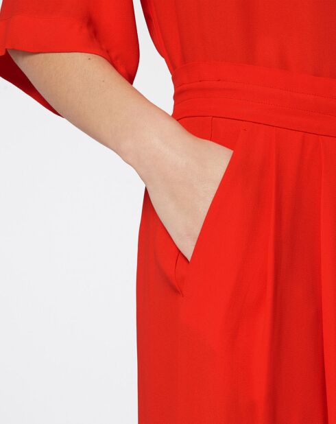 Jogging Doppia Georgette orange