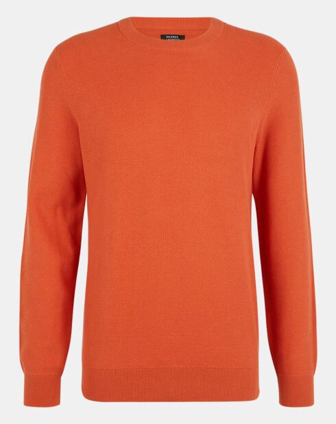 Pull 100% Coton Bio Bonron orange