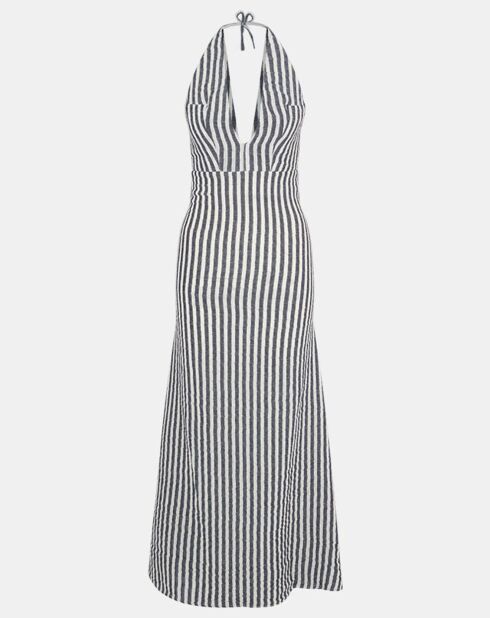 Robe Donoussa bleu/blanc