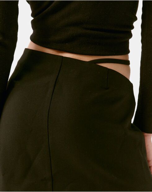 Falda Hermine negra