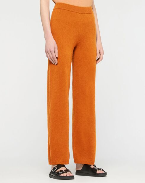 Pantalon en Laine mélangée Padro orange