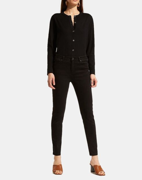 Jean en Coton Bio Lslim noir