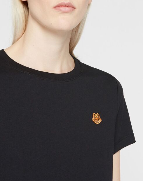 T-Shirt Tiger Crest Classic noir