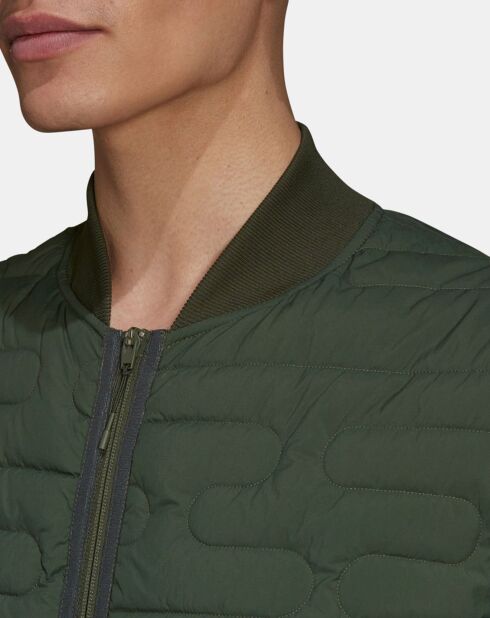 Cloud Insulated dunkelgrüne Bomberjacke