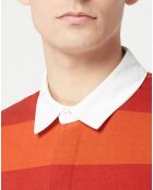 Polo Regular Fit Bugby Rugby orange/rouge