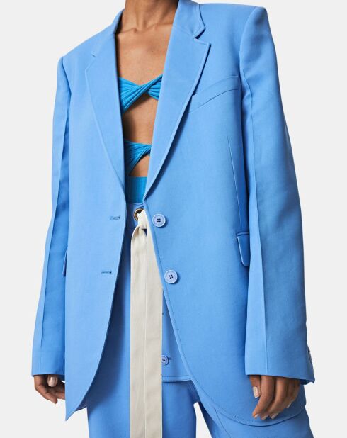 Veste en Twill Tailoring bleue