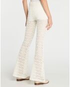 Pantalon Poe écru
