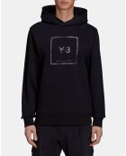 Y3 hoodie met zwart logo